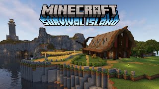 The Wheat Fields  EP 47  Day 1401  Minecraft Survival Island [upl. by Erikson]