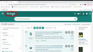 How to use ProQuest [upl. by Ettenyar]