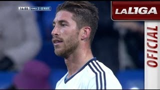 Expulsión de Sergio Ramos por doble tarjeta amarilla  HD [upl. by Belcher]