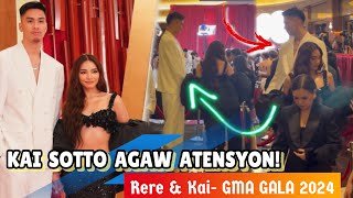 KAI SOTTO AGAW ATENSYON with HIS JOWA RERE MADRID SA GMA BALL 2024 [upl. by Haimehen]