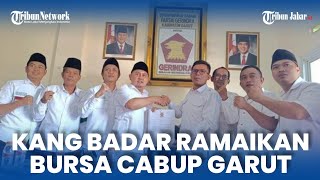 Ketua GP Ansor Garut Kang Badar Daftar Calon Bupati Lewat Gerindra Diantar Ratusan Santri [upl. by Storm]