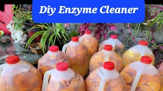 Diy Enzyme Cleaner  Easy Using 3 ingredients Practically free [upl. by Bernie]