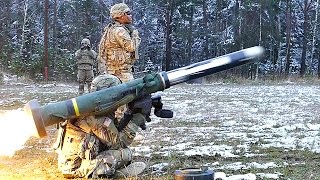 FGM148 Javelin Live Fire amp Slowmo  Manportable Antitank Missile [upl. by Crifasi]