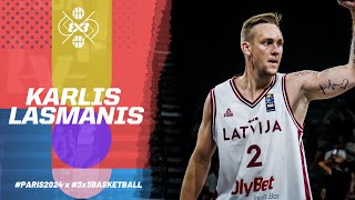 Karlis Lasmanis 🇱🇻 Latvias Olympic hope  3x3 Basketball [upl. by Toulon]