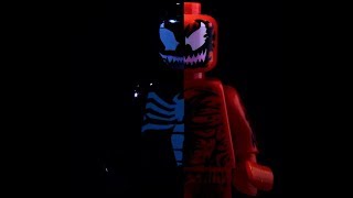 Lego Carnage VS Venom  Stop Motion [upl. by Cartie]