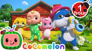 The Three Little Friends  More CoComelon Animal Time  Animals for Kids [upl. by Amla]