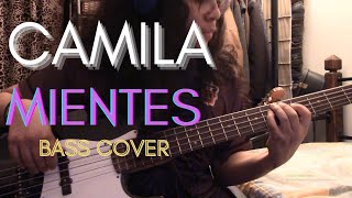 Camila  Mientes  Bass cover  Ricardo Arana headphones needed [upl. by Yelik]