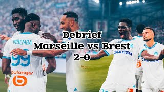 Marseille vs Brest ligue 1 résumé 20 [upl. by Anaeerb]