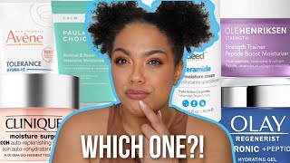 BEST Moisturizers Oily Dry Sensitive  Drugstore Moisturizers [upl. by Thebazile283]