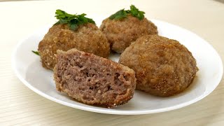 POLPETTE FACCIO SOLO IN QUESTO MODO SENZA OLIO E SENZA UOVA asmr  polpettone di carne macinata [upl. by Sremlahc]