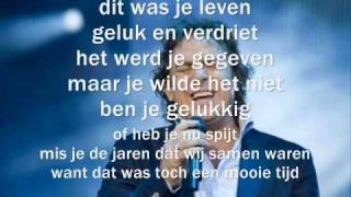 marco borstato  dit was je leven met songtekst [upl. by Laflam507]