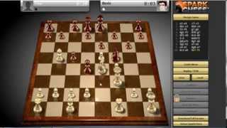 Spectacular win against Boris in SparkChess [upl. by Grory]