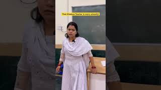 Madam comedy funny schoollife school fun teacherlife ytshorts comedyshorts funnyshorts [upl. by Tamqrah]