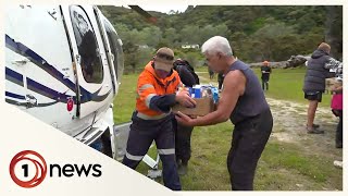 Choppers called in to help supply goods to people cutoff by Cyclone Hale damage [upl. by Etac204]