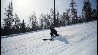 Skiing in Stöten [upl. by Edson]