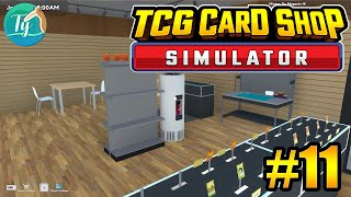 TCG Card Shop Simulator 11 La petite option qui change tout  On pose latelier Enfin [upl. by Darra]