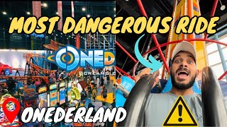 Onederland Amusement Park 2024  LuckyOne Mall Karachi  Complete Guide amp Review  Vlog [upl. by Ybba113]