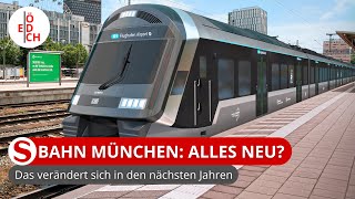 XXLZüge 2 Stammstrecke und Digitalisierung Das ist die Zukunft der SBahn München [upl. by Erbas]