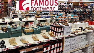 SHOP WITH ME FAMOUS FOOTWEAR SPRING FASHION TRENDS 2019 [upl. by Epolenep]