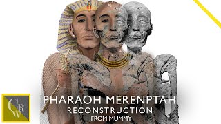 RAMSES SON RECONSTRUCTION FROM EGYPTIAN MUMMY  PHARAOH MERNEPTAH MERENPTAH [upl. by Austine]