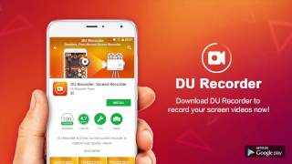 DU Recorder  Best screen recorder for Android no ads with facecam [upl. by Hsetih377]