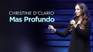 Christine DClario  quotMas Profundoquot Predica [upl. by Innor]