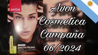 AVON CAMPAÑA 062024 COSMETICA ARGENTINA 🇦🇷 [upl. by Anatnas]