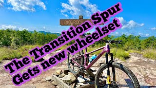 Transition Spur Gets a Trail Wheelsetheres what I went with [upl. by Ariuqahs184]