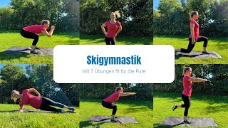 Skigymnastik Mit 7 Übungen fit für die Piste [upl. by Enitsyrhc]