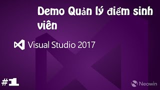 Demo Quản lý điểm sinh viên Winform  Visual studio 2017 [upl. by Isidro872]