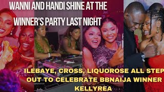 ILEBAYE  CROSS PARTY WITH KELLYRAE WANNIXHANDI SHINE AT THE WINNERS PARTY [upl. by Trotter]