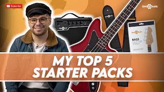 Top 5 G4M Bass Guitar Packs  Gear4music Guitars [upl. by Trinl192]