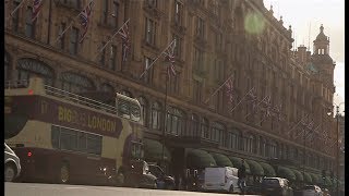 Harrods Christmas Santa Grotto only for rich backlash UK  BBC London News  9th November 2019 [upl. by Nodanrb]