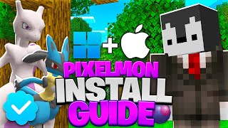 HOW TO INSTALL PIXELMON UPDATED 2024  Minecraft Pokemon Mod [upl. by Hurlbut967]