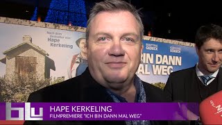 Hape Kerkeling Interview  quotIch bin dann mal wegquot Filmpremiere Berlin  blu [upl. by Hagan]