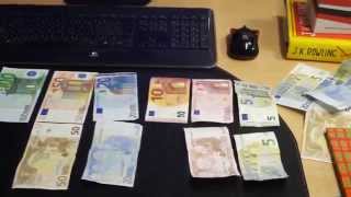 Euros Money Coins and notes explained for Travellers Euro Europe [upl. by Bois]