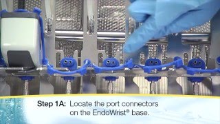 How To Load and Unload the da Vinci® EndoWrist® Washer Rack [upl. by Wolliw]