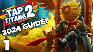 TAP TITANS 2  FULL GAME GUIDE 2022  PART 10  STAGES 1452  2164 [upl. by Claudelle]