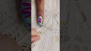 Toothpick nail Art 💅viralvideovideoshortsnaildesignnailsnailtutorialtrendingnailartdesigns [upl. by Millham]