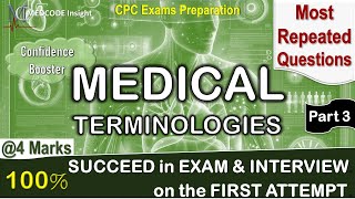 Most important Medical terminology for CPC exam part 3 [upl. by Reider618]