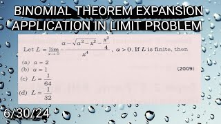 LIMIT PROBLEM FROM JEE MAIN 2009jeemains jeeadvanced bitsat gate cbse12board viralvideo [upl. by Yeldud]