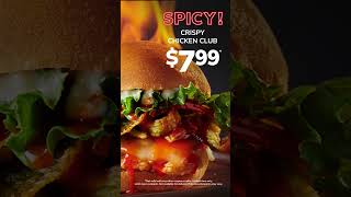 MG Spicy Bacon CheeseburgerCrispy Chicken Club V 15 [upl. by Hterrag]