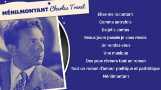 MENILMONTANT CHARLES TRENET [upl. by Royd]