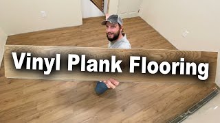 How to Install Vinyl Plank Flooring  Lifeproof LVP [upl. by Aguste]