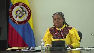 Intervención ministra de Educación Aurora Vergara  Debate Comisión Primera Senado Mayo 29 de 2024 [upl. by Perron737]