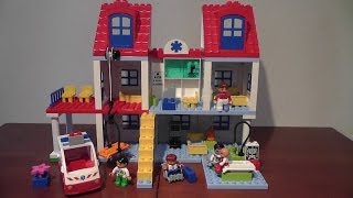 unboxing LEGO DUPLO 5795 SZPITAL MIEJSKI rozpakowanie [upl. by Marie-Jeanne]