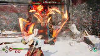 God of war Ragnarok ps5 the Power of Blade Of Chaos on GMGOW [upl. by Nylkaj]