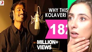 WHY THIS KOLAVERI Di  Dhanush  Anirudh  Music Video REACTION [upl. by Eneg]