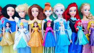 Looking for Disney Princess Dresses DIY Miniature Ideas for Barbie Wig Dress Faceup and More DIY [upl. by Aniraad]