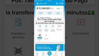 MERCADO PAGOIMPACTA LA TRANSFERENCIA POR 30 MINUTOS [upl. by Herrod]